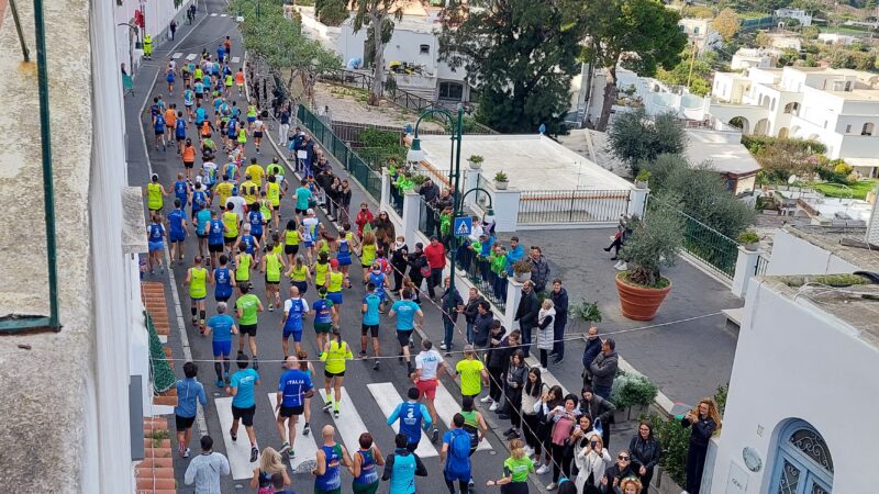 Podismo: l’8 dicembre a Capri la terza edizione del memorial “Gianpaolo Vespoli”, boom di iscrizioni