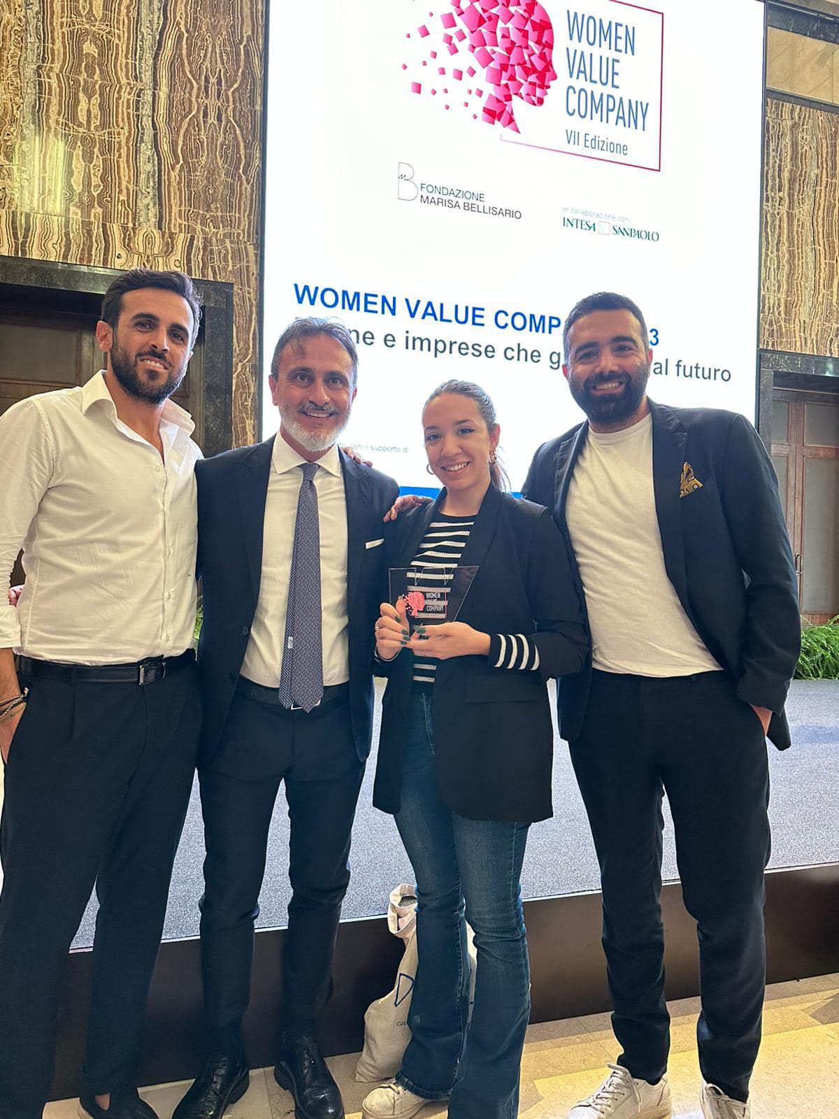 Valorizzazione e rispetto della parità di genere, premiata la Privilege Italia dei cugini Mario e Francesco Staiano