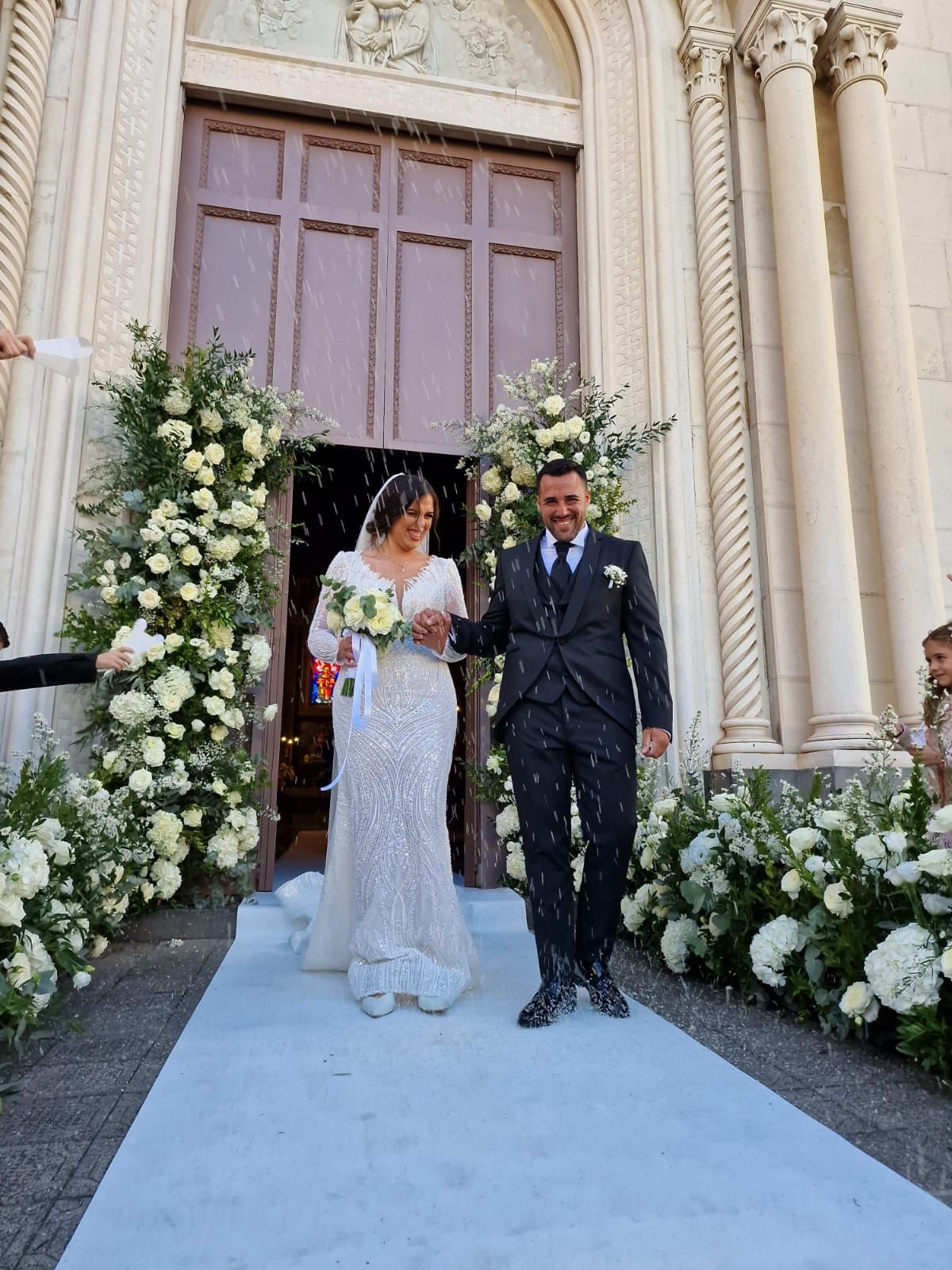 Fiori d’arancio: le nozze da favola di Anna e Christian (photogallery)