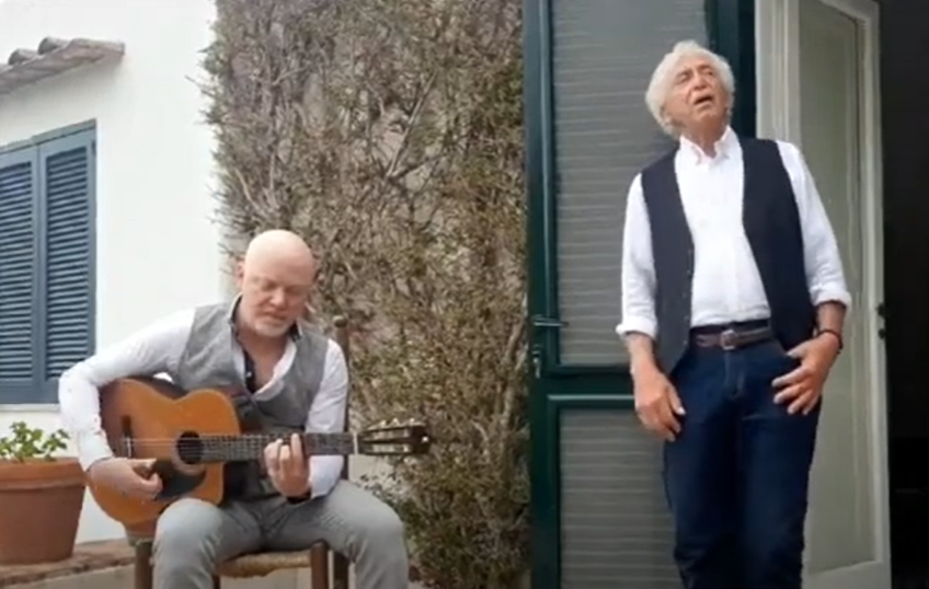 “Indifferentemente”, voce Mario Bindi, chitarra Renato Russo