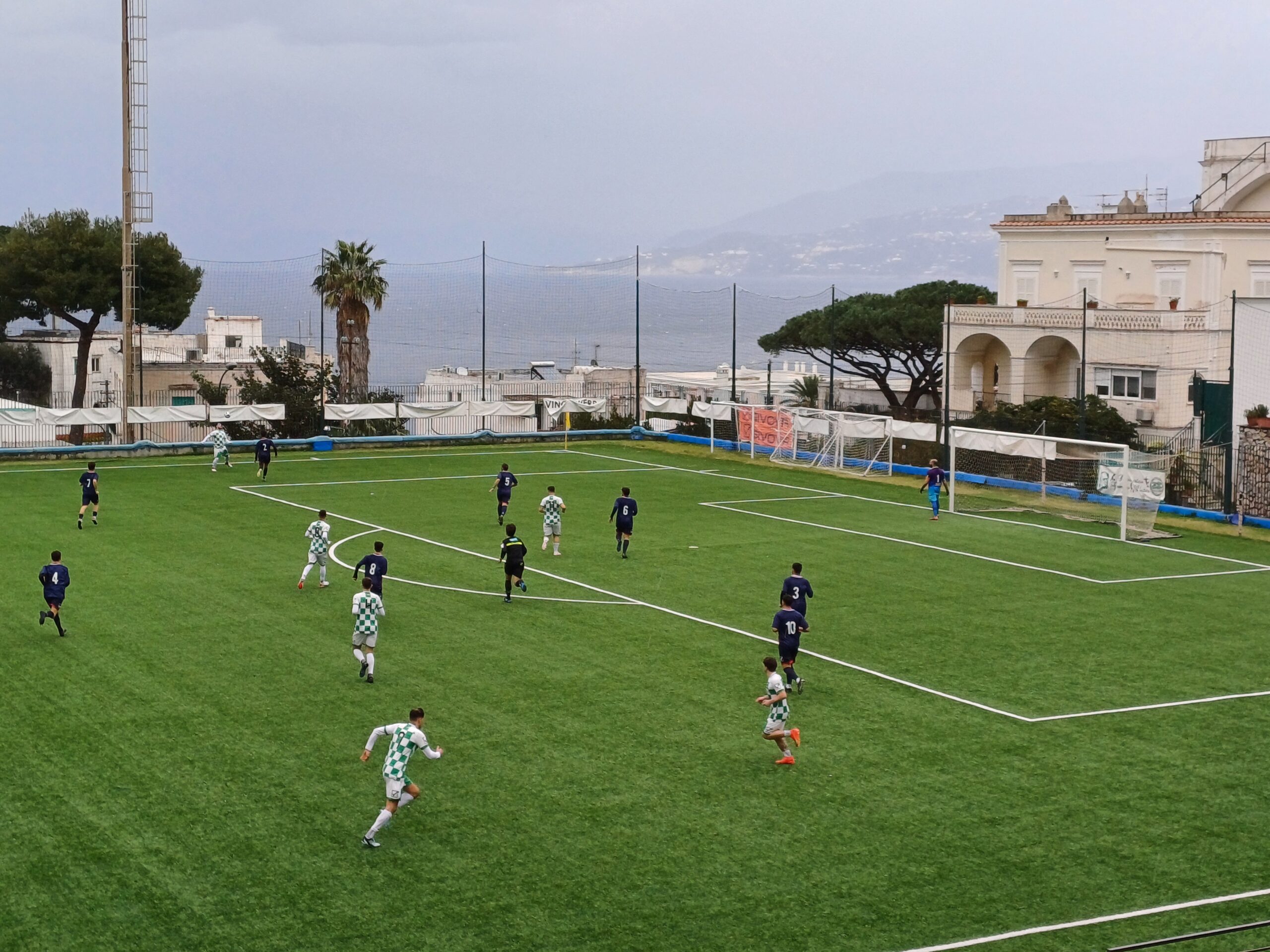Calcio (Prima Categoria): poker della Gb Caprese sotto la pioggia