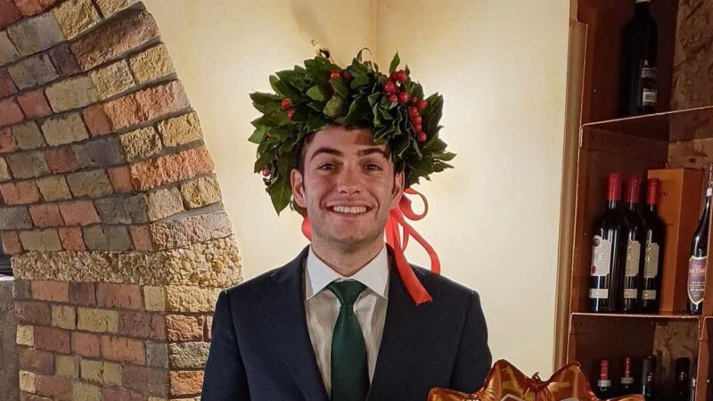 Francesco Cariddi di Anacapri laureato con una tesi dal titolo “Allenare le Life Skills a scuola attraverso l’educazione motoria e sportiva”