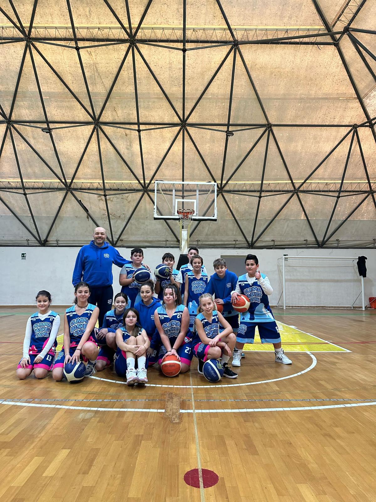 Basket: ha preso il via il campionato under 13 targato Olimpia Capri