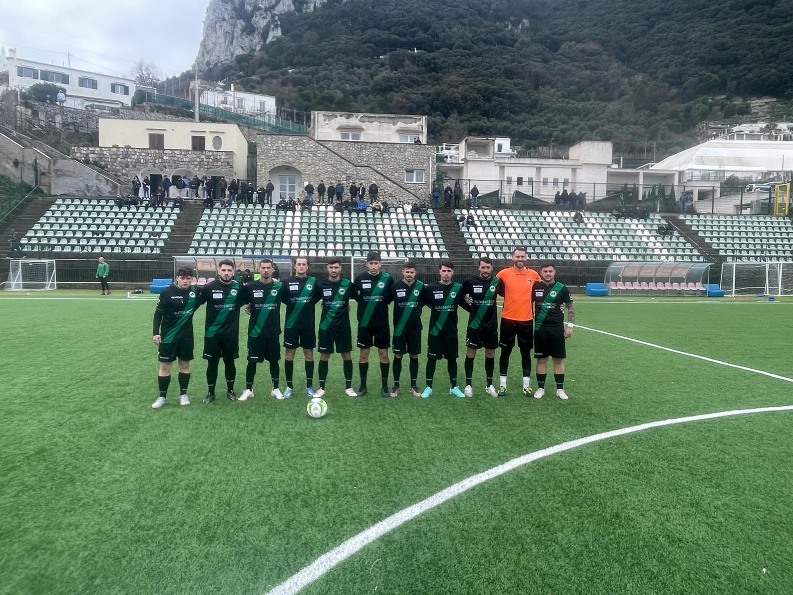 Calcio (Prima Categoria): la Gb Caprese a valanga travolge il Città di Torre del Greco