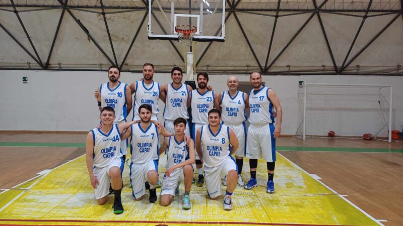 Basket (Divisione Regionale 3): al via i playoff, domenica Olimpia Capri-Cava