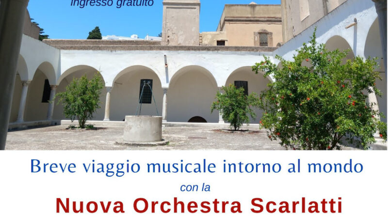 “Breve viaggio musicale intorno al mondo”, alla Certosa di Capri il concerto della Nuova Orchestra Scarlatti