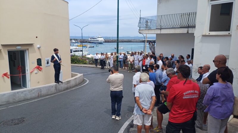 Cerimonia di inaugurazione della sede del Gruppo Ormeggiatori di Capri (photogallery)