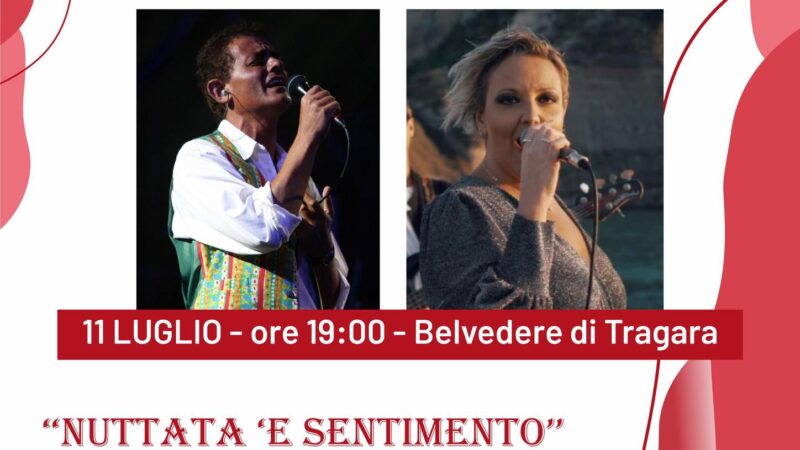 “Nuttata ‘e sentimento”, Gianni Conte e Marianna Corrado al belvedere di Tragara