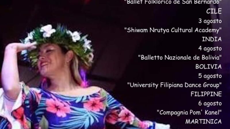 Torna il “Festival internazionale del folklore” ad Anacapri dal 2 al 6 agosto