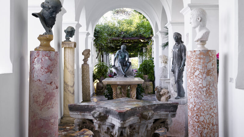 Villa San Michele ad Anacapri chiude un mese per lavori di manutenzione