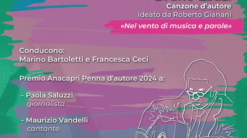 Ad Anacapri la quindicesima edizione del Premio Bruno Lauzi