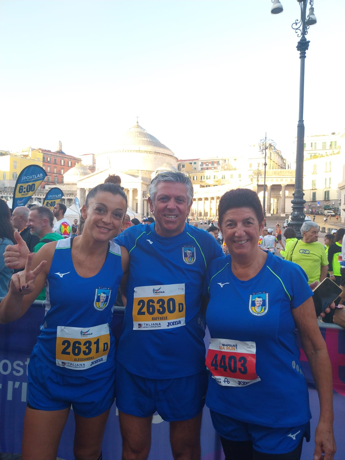 Podismo: terzetto di atleti della Poly Running Capri alla Neapolis Marathon