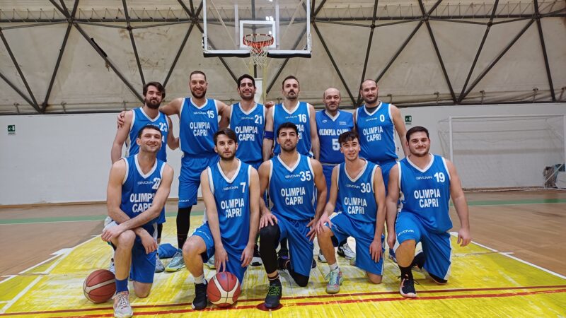 Basket (Divisione 2): l’Olimpia Capri sconfitta a Scafati nell’ultima gara del girone di andata