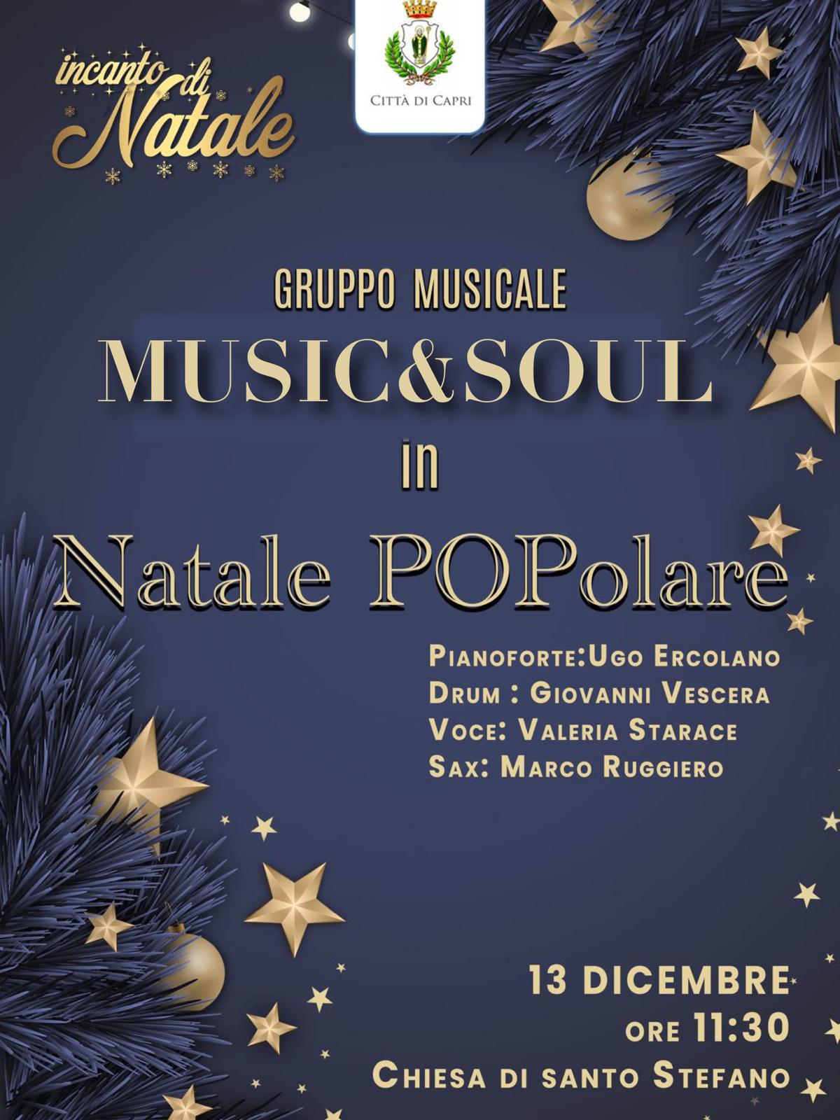“Incanto di Natale”: doppio evento musicale nel weekend a Capri nella chiesa di Santo Stefano e all’auditorium