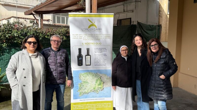 L’Oro di Capri a San Marzano (Salerno), a scuola di olio con una degustazione speciale