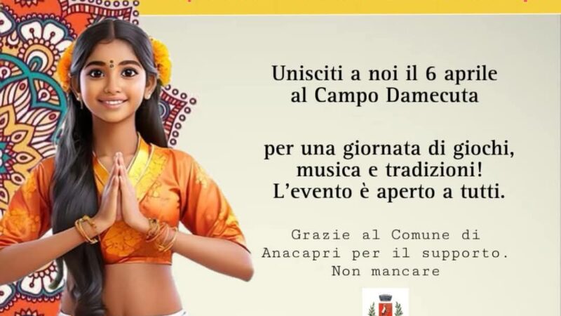 Giochi, musica e tradizioni: annuale appuntamento ad Anacapri con il Capodanno Srilankese