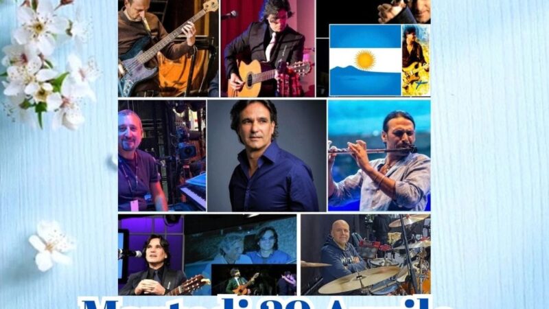 “Primavera in armonia”, evento italo-argentino a Capri con Diego Moreno e la band