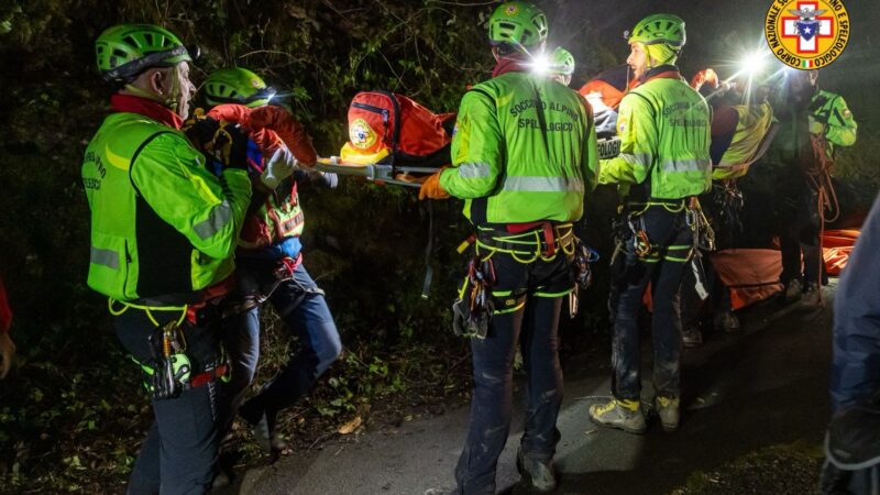 Tragedia della funivia del Faito: nel recupero vittime impegnati anche i soccorritori del Cnsas partiti da Capri