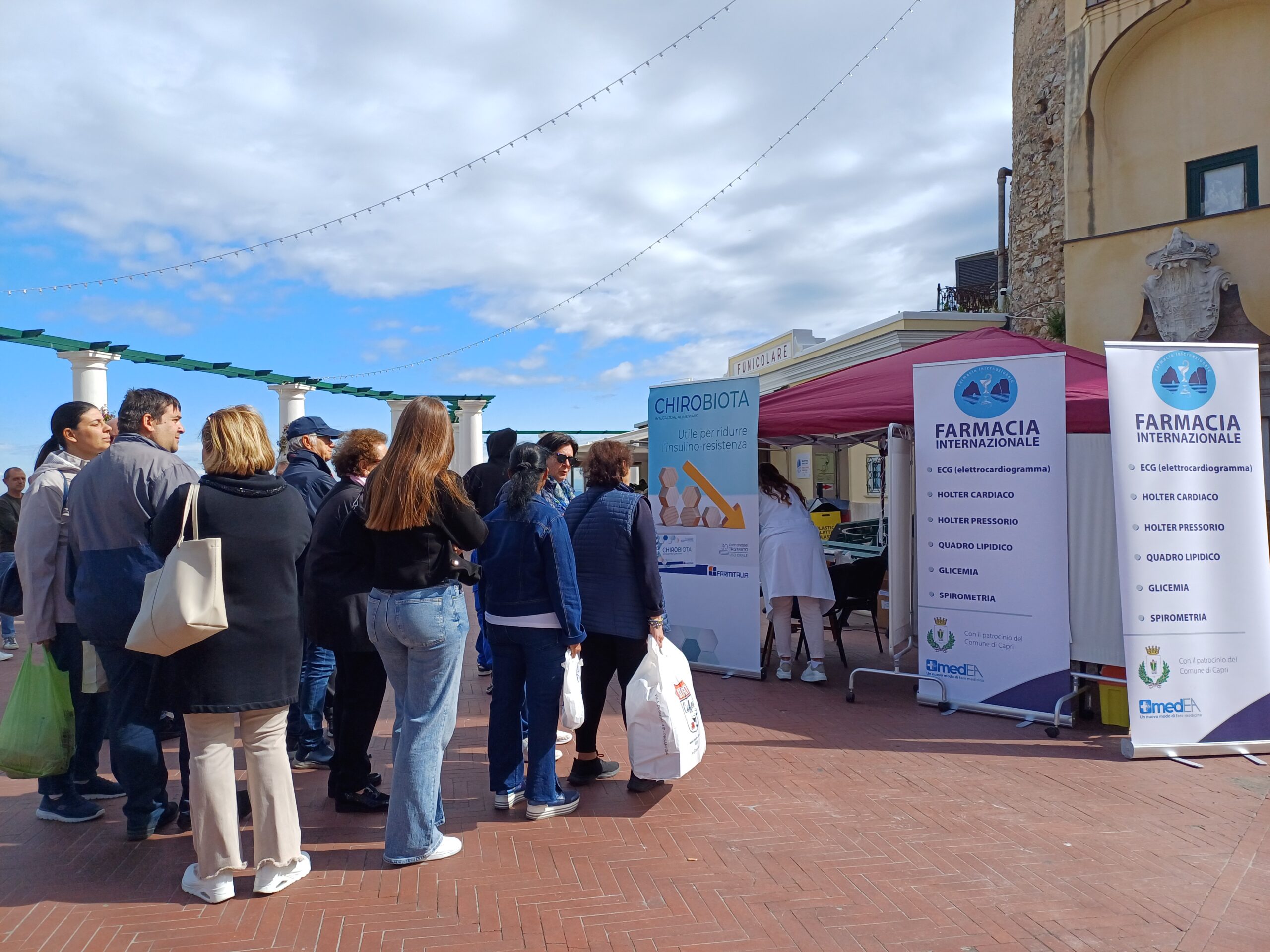 Screening di salute gratuiti, notevole partecipazione a Capri alla giornata dedicata a prevenzione e benessere (photogallery)
