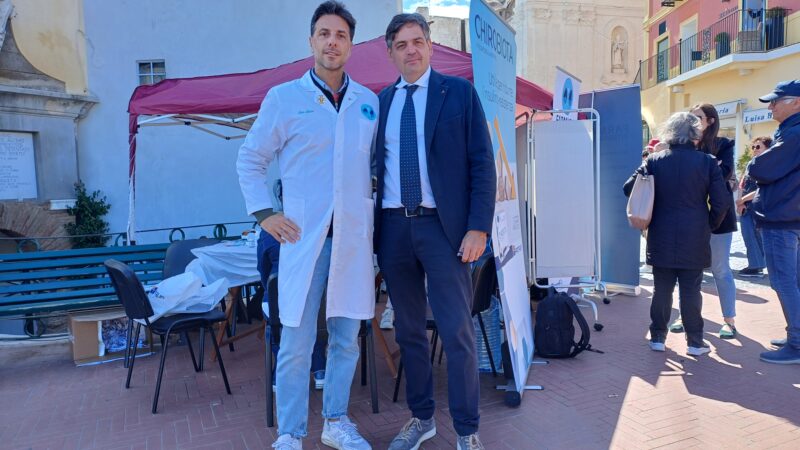 240 quadri lipidici e 98 ecg: boom di visite alla giornata della prevenzione a Capri, molti casi da approfondire