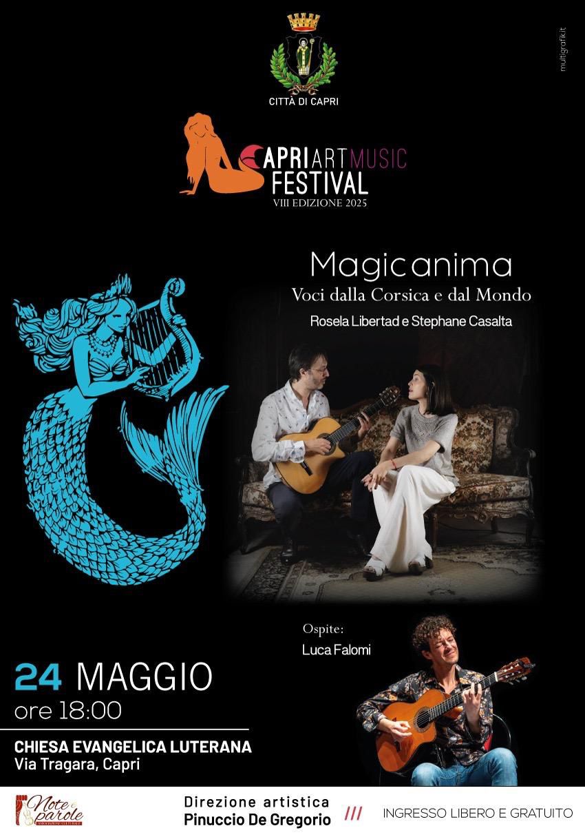 Magicanima, voci dalla Corsica e dal mondo nel nuovo appuntamento del Capri Art Music Festival