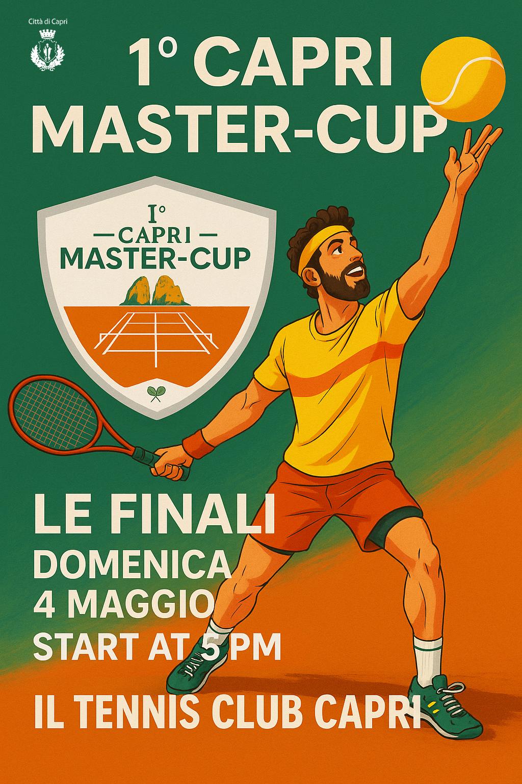 Tennis: tutto pronto per le finali della prima edizione della Capri Master Cup