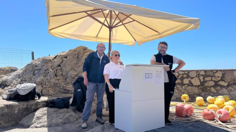 Ha preso il via il servizio di controllo sbarchi a Marina Piccola affidato al Porto Turistico di Capri