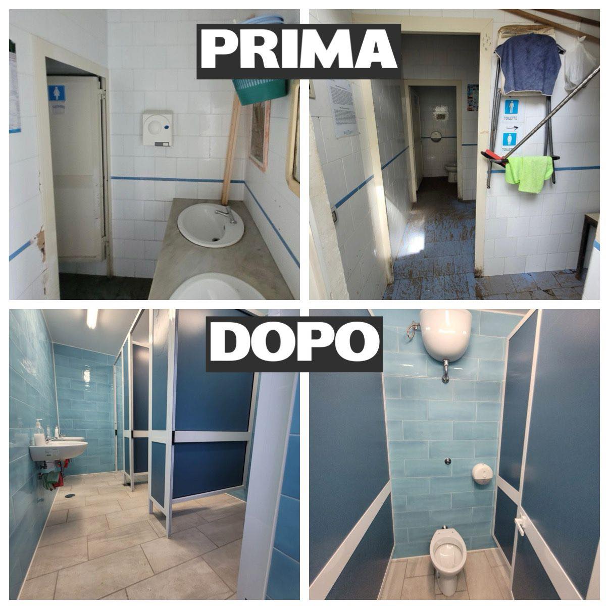 Bozzaotre: “Terminati i lavori di ristrutturazione dei bagni pubblici a Marina Piccola”
