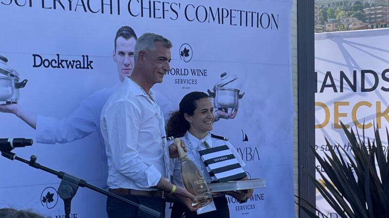 Morena Celestini di Capri dello yacht Seataly prima classificata al MYBA Charter Show