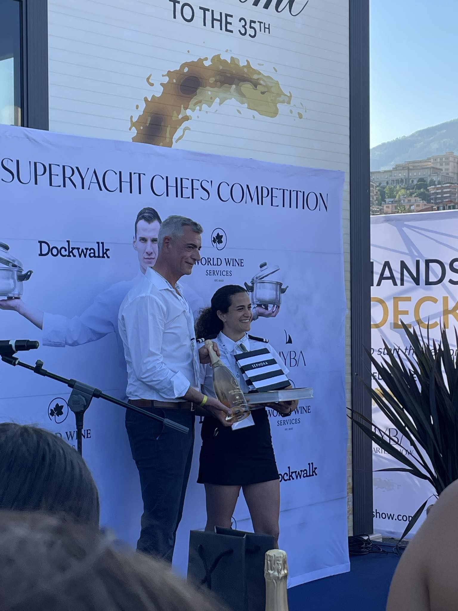 Morena Celestini di Capri dello yacht Seataly prima classificata al MYBA Charter Show