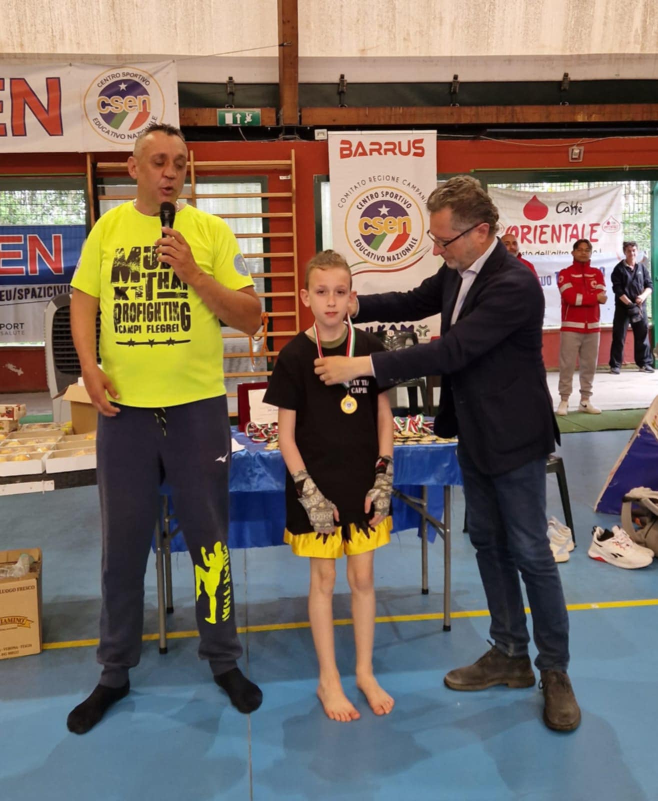 Arti marziali: Alex Aurioso della Pro Fighting Capri al trofeo Coni di muay thai di San Cipriano d’Aversa