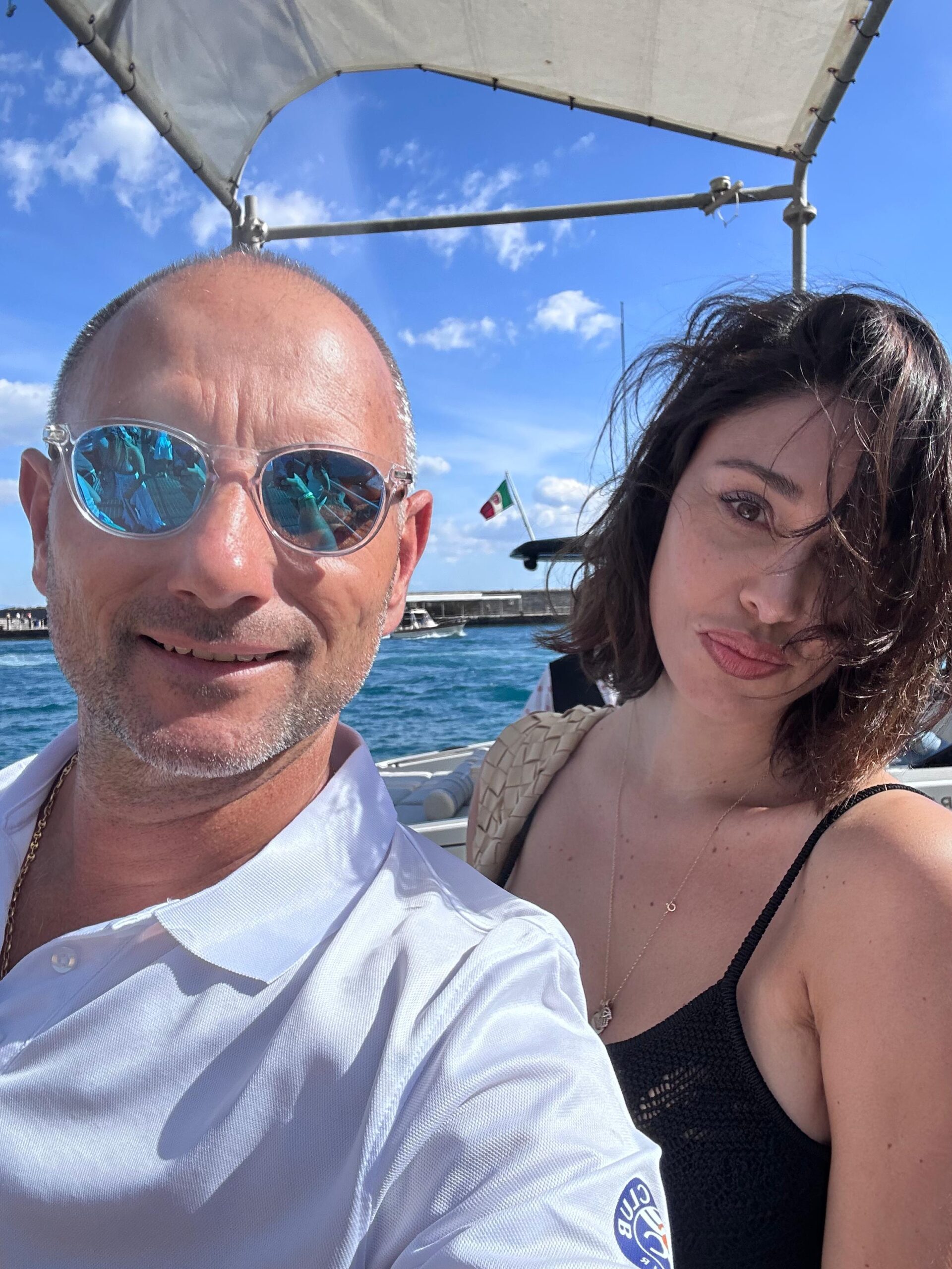 Belen Rodriguez a Capri per Vip Champion