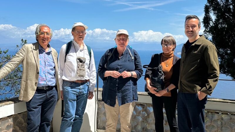 Le foto della visita di Angela Merkel a Villa San Michele ad Anacapri