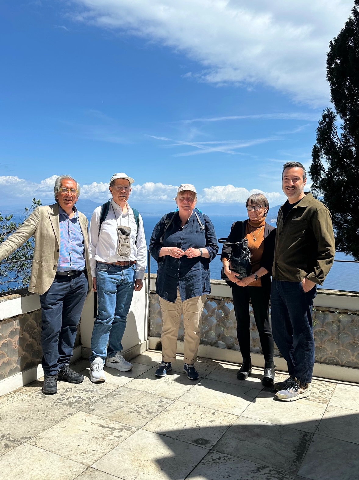 Le foto della visita di Angela Merkel a Villa San Michele ad Anacapri
