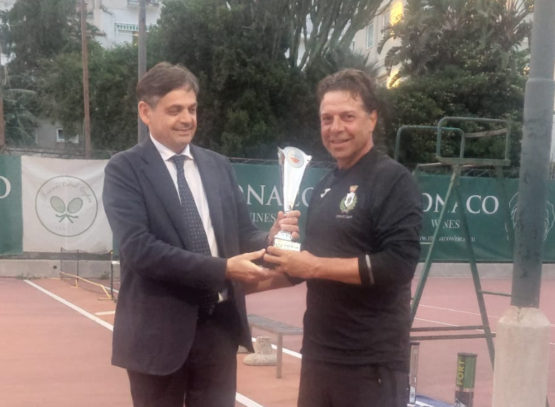 Tennis: Giacomo Staiano vince la prima edizione della Capri Master Cup