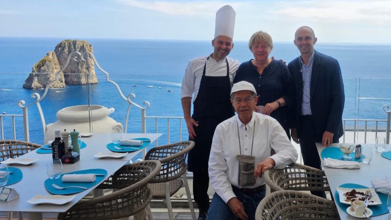 La prima volta a Capri di Angela Merkel: l’ex cancelliera tedesca turista per un giorno (photogallery)