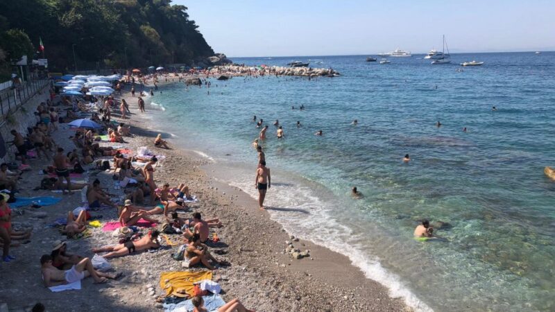 Lavori di ripristino e messa in sicurezza dell’arenile di Marina Grande: ecco l’ordinanza di inibizione temporanea