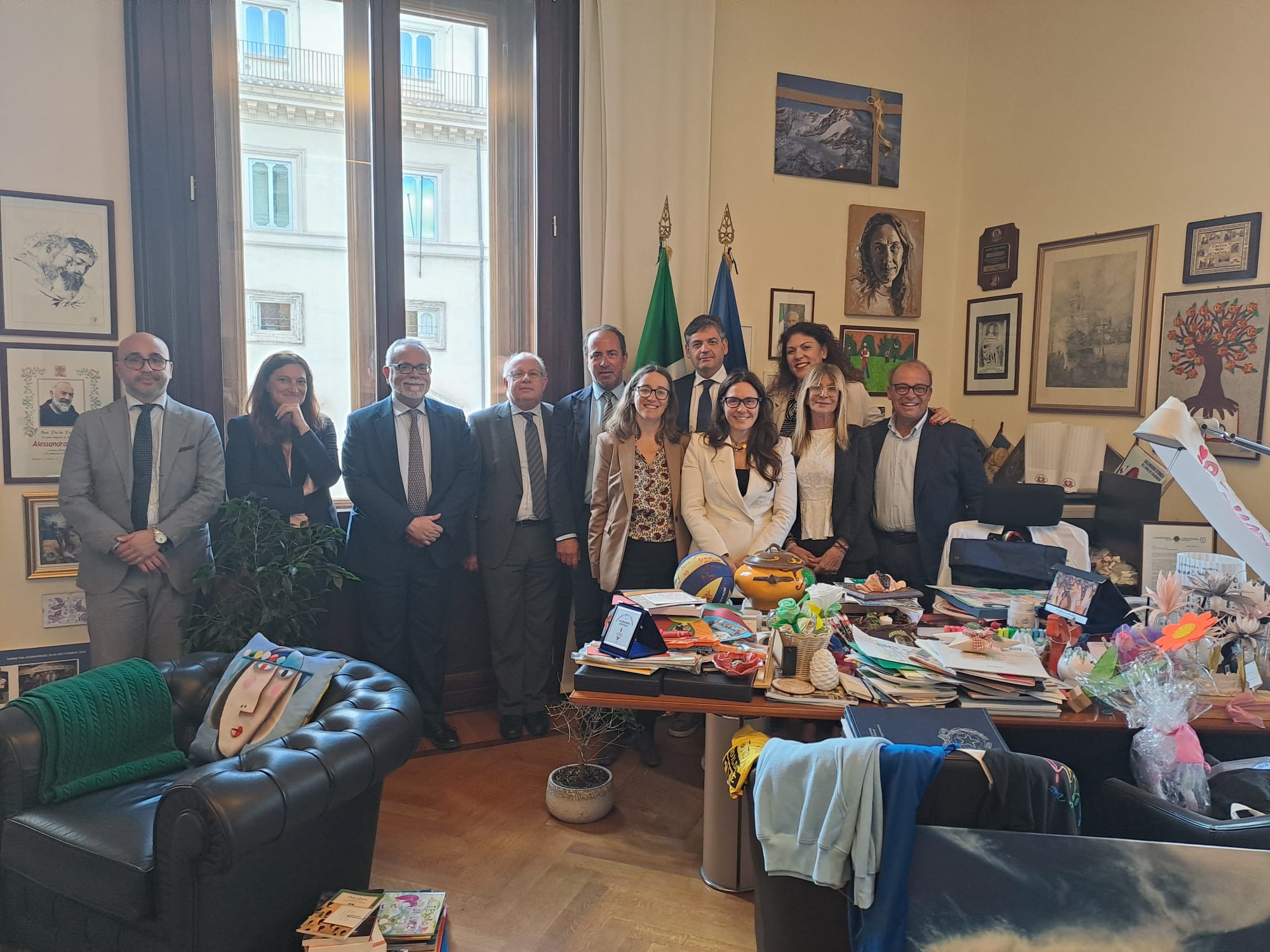 Inclusione e valorizzazione: le amministrazioni di Capri e Anacapri ricevute a Roma dal ministro per le disabilità Locatelli