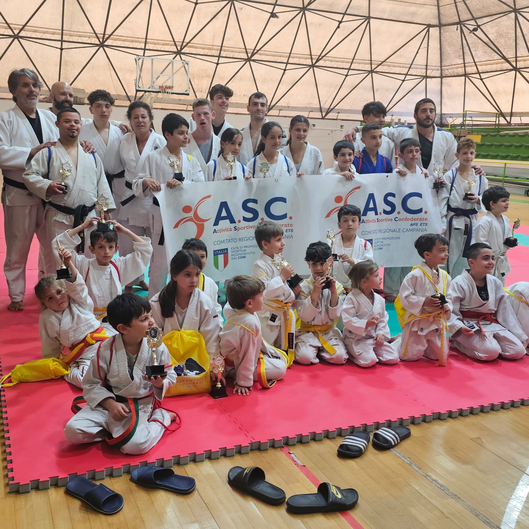 Grande partecipazione alla manifestazione di judo “Trofeo Isola Azzurra”, presente anche campionessa paralimpica Matilde Lauria