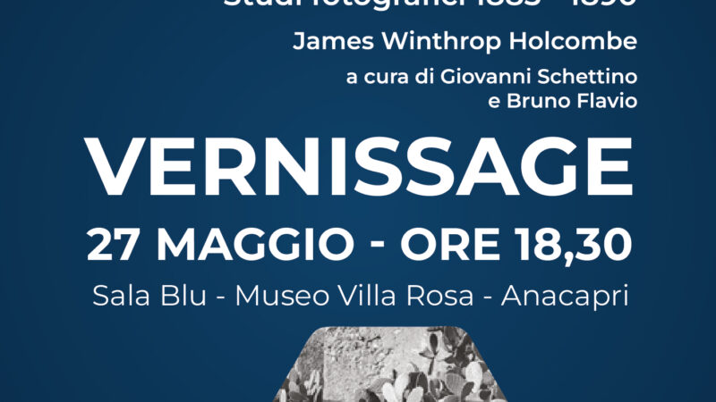 A Villa Rosa ad Anacapri la mostra “Idilli di Capri – Studi fotografici 1885–1890” di James Winthrop Holcombe