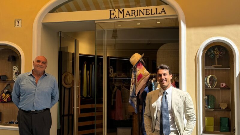 Marinella sbarca a Capri: la nuova boutique aperta in via Vittorio Emanuele