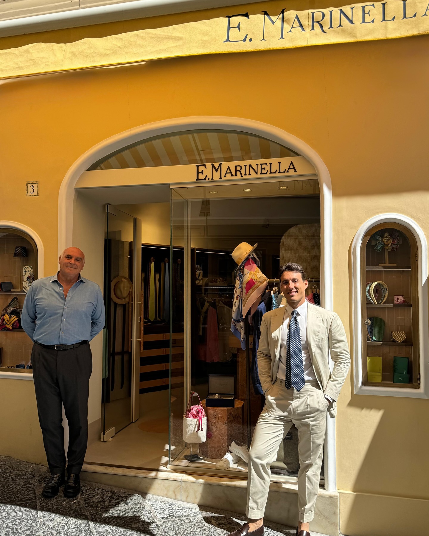 Marinella sbarca a Capri: la nuova boutique aperta in via Vittorio Emanuele