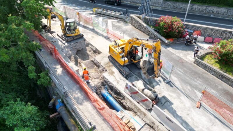Terminati i lavori alla condotta idrica, erogazione d’acqua regolare in penisola sorrentina e a Capri