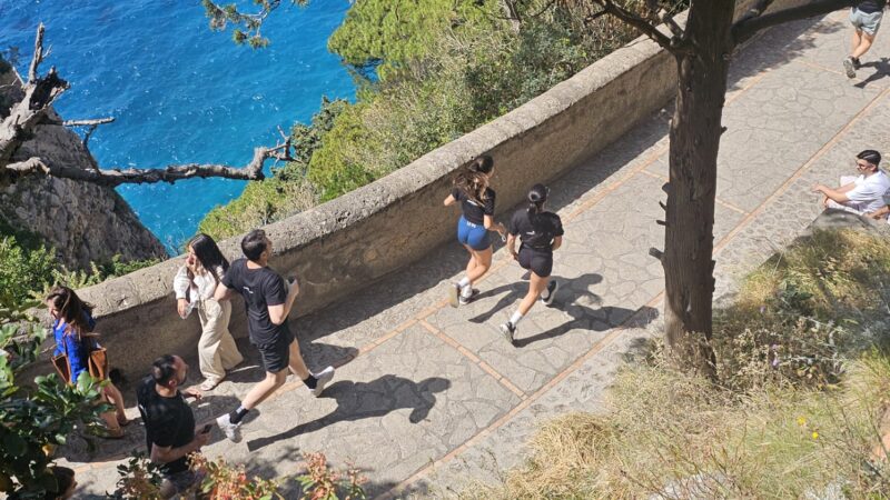Easy Run 5k Capri Experience, partecipato evento al piazzale Lenin e lungo i tornanti di via Krupp (photogallery)