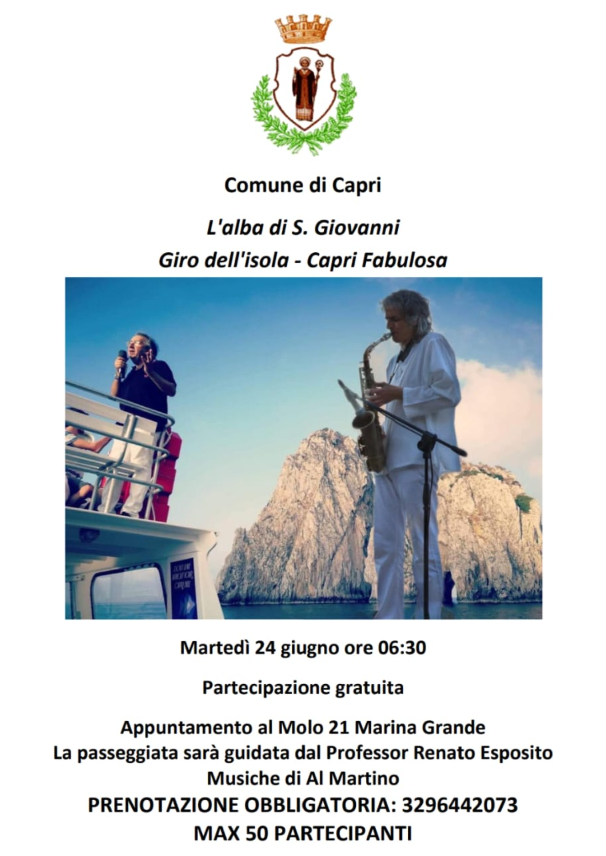 Tornano le “Passeggiate d’autore”, si inizia con il giro dell’isola all’alba alla scoperta delle grotte fantastiche e letterarie