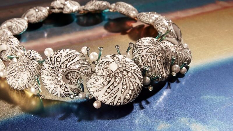 Chantecler Capri trionfa ai Couture Design Awards di Las Vegas con la parure “Nautilus”