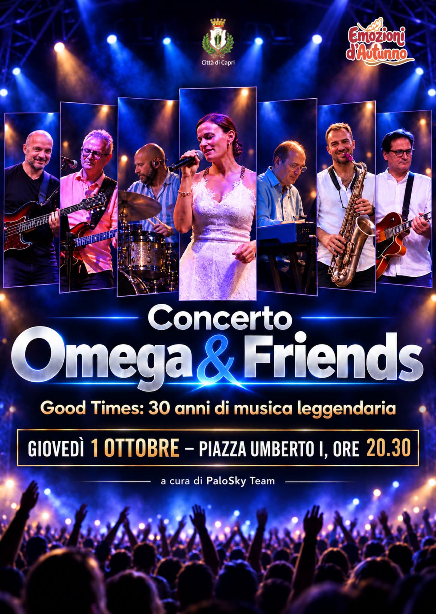 Omega & Friends: concerto nella Piazzetta di Capri