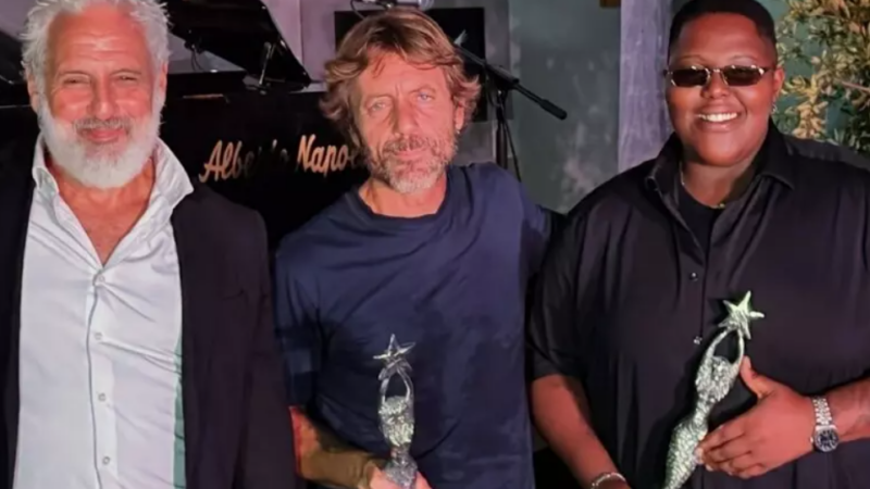 Ste e Mellone duettano alla Certosa e insieme a Riotta lanciano la 31ª edizione di “Capri Hollywood”