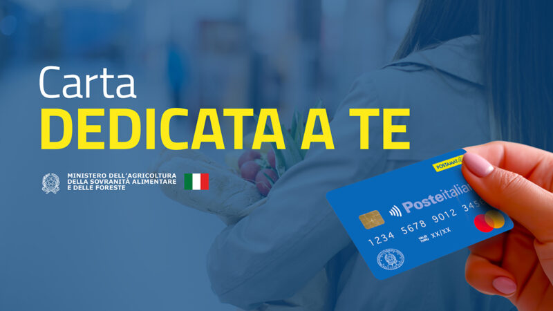 “Carta Dedicata a Te” destinata ai nuclei familiari in difficoltà economica, comunicato del circolo Trieste Tricolore di Anacapri