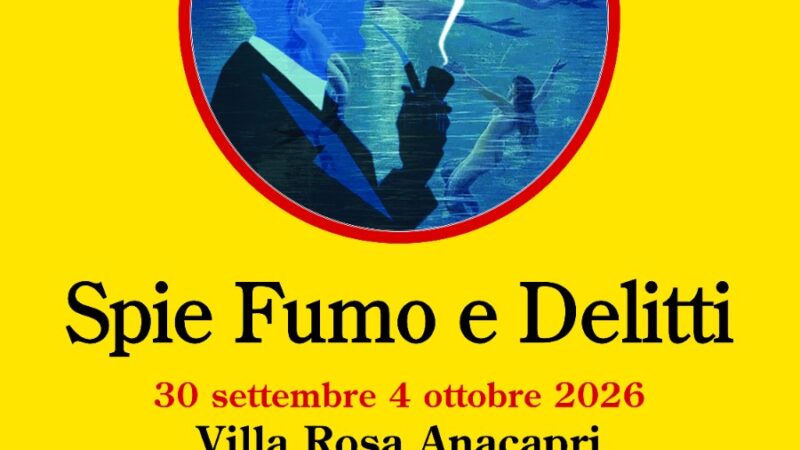 Sherlock Holmes sale ad Anacapri dal 30 settembre al 4 ottobre tra spie, fumo e delitti